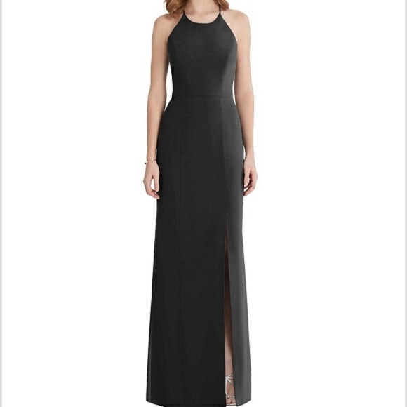 NWT Dessy black bridesmaids dress - Picture 2 of 2